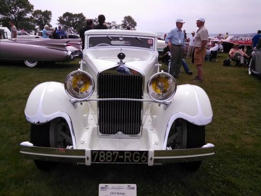 1933 Delage at the Milwaukee Masterpiece