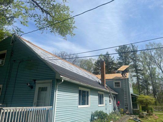 Tear off roof replacement and new plywood installation by Pacifico Contracting. Mention Yelp and save $500