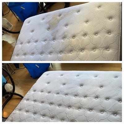 Mattress cleaning recent job 1/5/2021