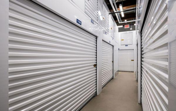 Indoor, clean, bright, and secure storage units