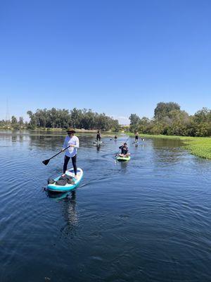 Paddleboard the San Joaquin River