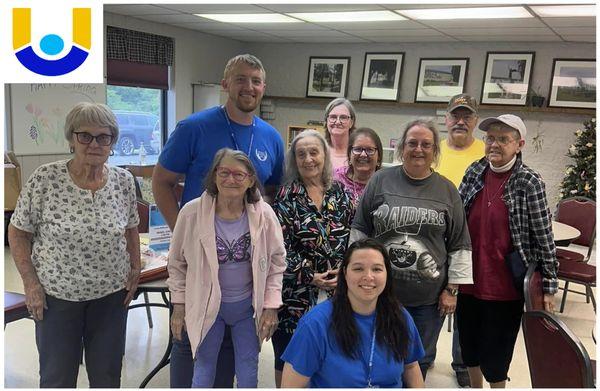 Bingo Day with a wonderful group!