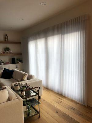 Hunter Douglas Luminette Vertical Shade