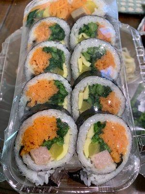 Best market deli kimbap of the markets I have been to