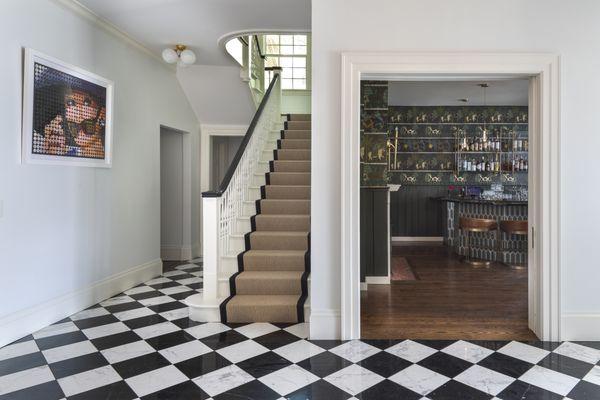 Entryway of Doctor Sax House in the Berkshires