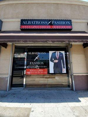 Men's suit store. Albatroas fashion