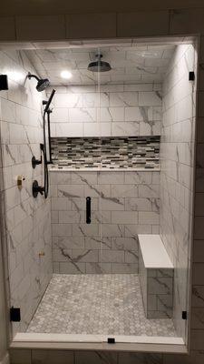 Marble Steam shower Peoria