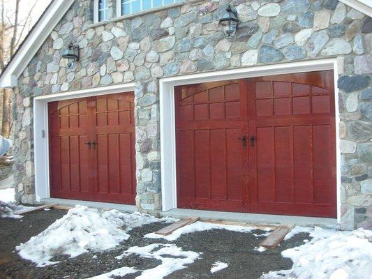 Clopay Custom Carriage house style door.