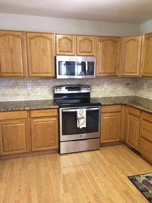 Kitchen backsplash Longmont