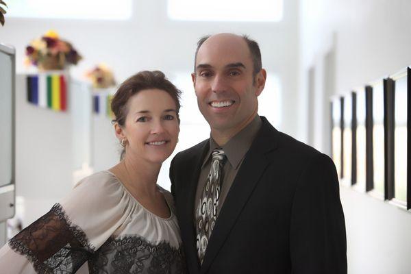 Dr, Angela Schuck and Dr. Keith Flack