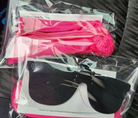 Getting ready for the eclipse April 8 @ 3:05 PM (in Jacksonville, FL) Thanks T-Mobile;)))