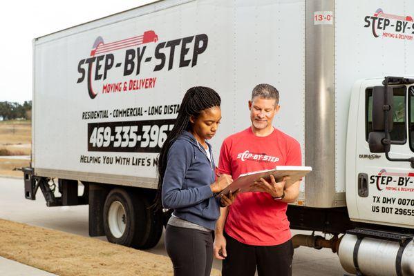 Step-By-Step Moving & Delivery