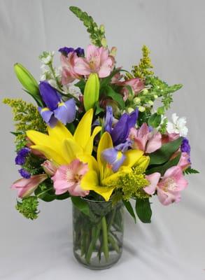 Spring Cylinder Fresh Arrangement