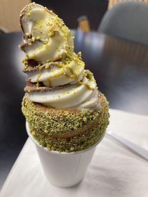 Pistachio cone