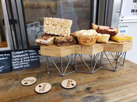 Assorted delicious homemade treats