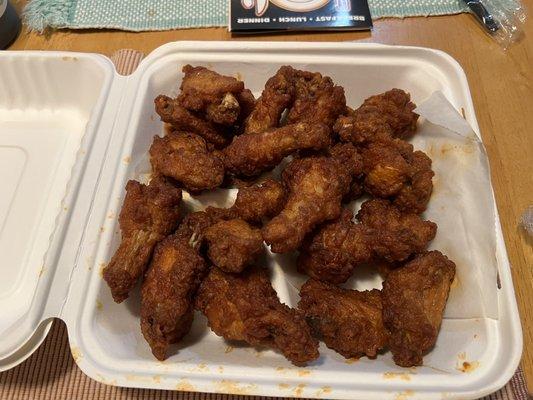 Traditional wings