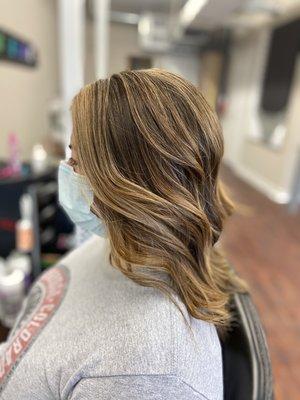 Fall balayage