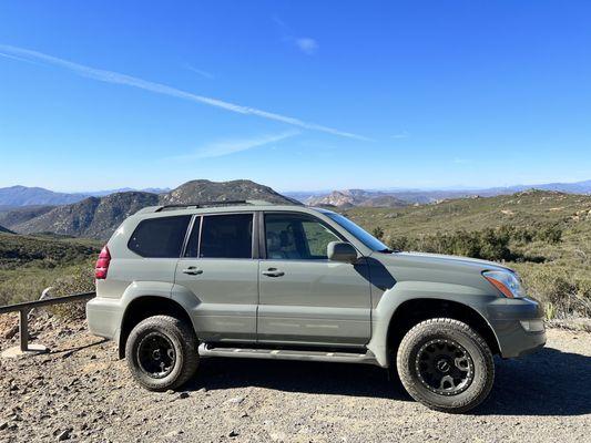 First off-roading trip with my new suspension, wheels, and tires.