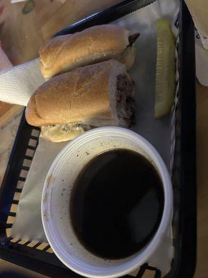 French dip: solid and love the warm roll. 4.5 stars