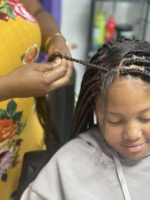 Kid's Box Braids