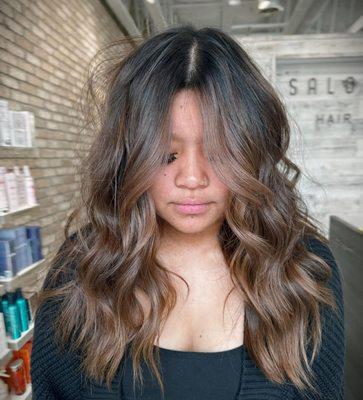 Dimensional balayage by Stefhanie