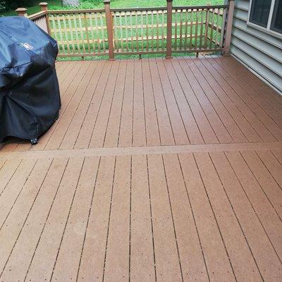 Deck presure washer