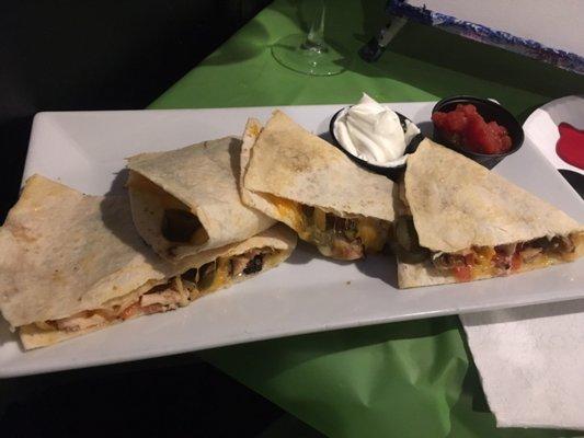 Chicken quesadilla