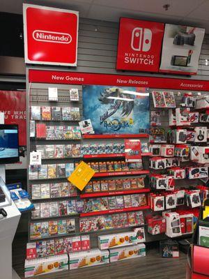 The new and pre owned of the Nintendo switch