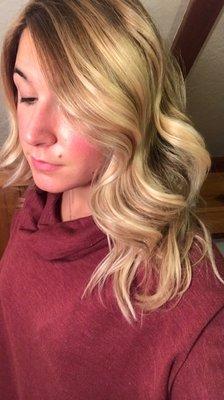 Blonde balayage