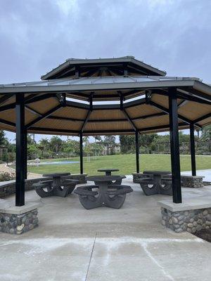 A beautiful gazebo perfect for a picnic ir get-together!