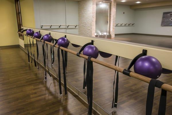 I love the heated barre classes at Weymouth Club. It has really helped my get in better shape!