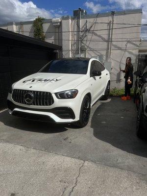 2022 AMG GLE 53s Full Matte PPF and tint