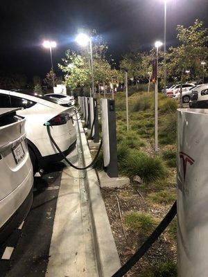 Tesla Super Chargers