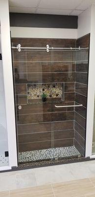 Frameless Glass Shower Door