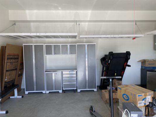 Storage Cabinets & Ceiling Racks