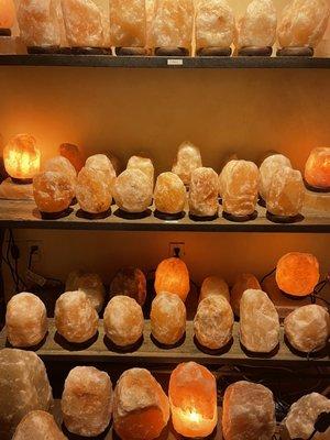 Salt lamps