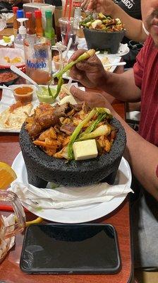 Molcajete especial