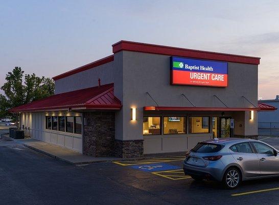 Baptist Health Urgent Care - Fort Smith at dusk