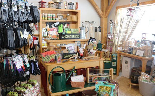 Garden essentials for sale, Lillian Goldman Visitors Center.