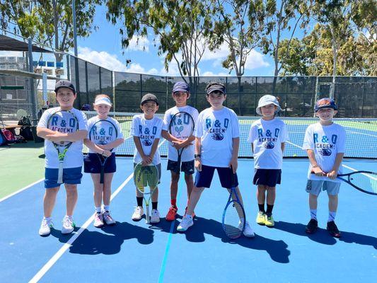 Our Green Ball Junior Team Tennis team