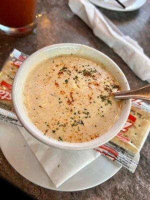 Local crab soup