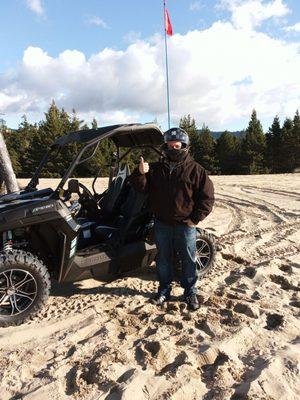 Anthony and his ZFORCE 500 TRAIL!