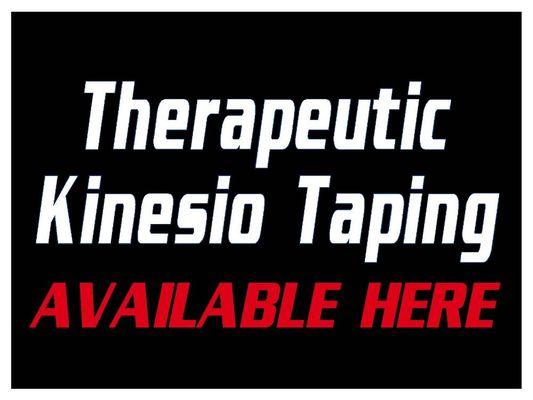 As a stand-alone therapy or in addition to massage, Kinesio Taping has many benefits. Call today for more information.