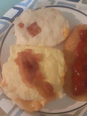 Bacon, egg snd cheese biscuit from Butner McDonald's.