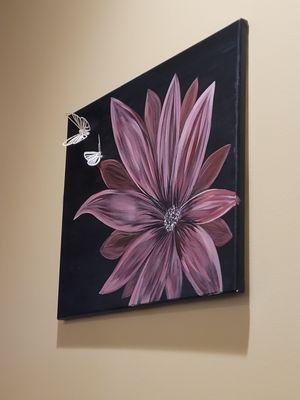 2/17/2023 - Love the butterflies and flowers through the mammogram area - so pretty and soothing.