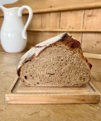 Sourdough whole wheat bread