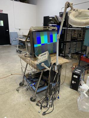 Arcade Monitor on Test Bench