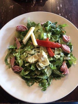 Grandma's Traditional Chopped Antipasto Salad (Dinner Portion)