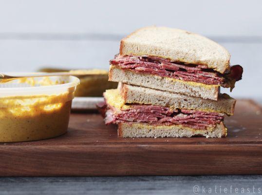 Goldbellly meal kit: Pastrami Sandwich