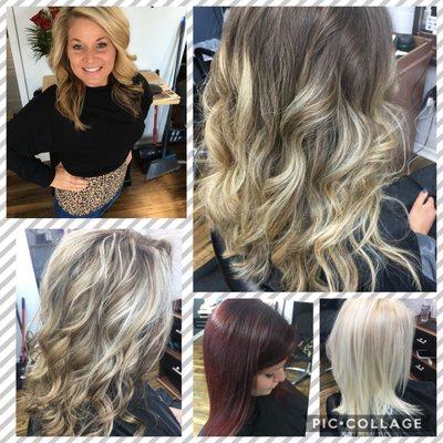 all Natural hair color. Extension specialist! Balayage and all hair needs!